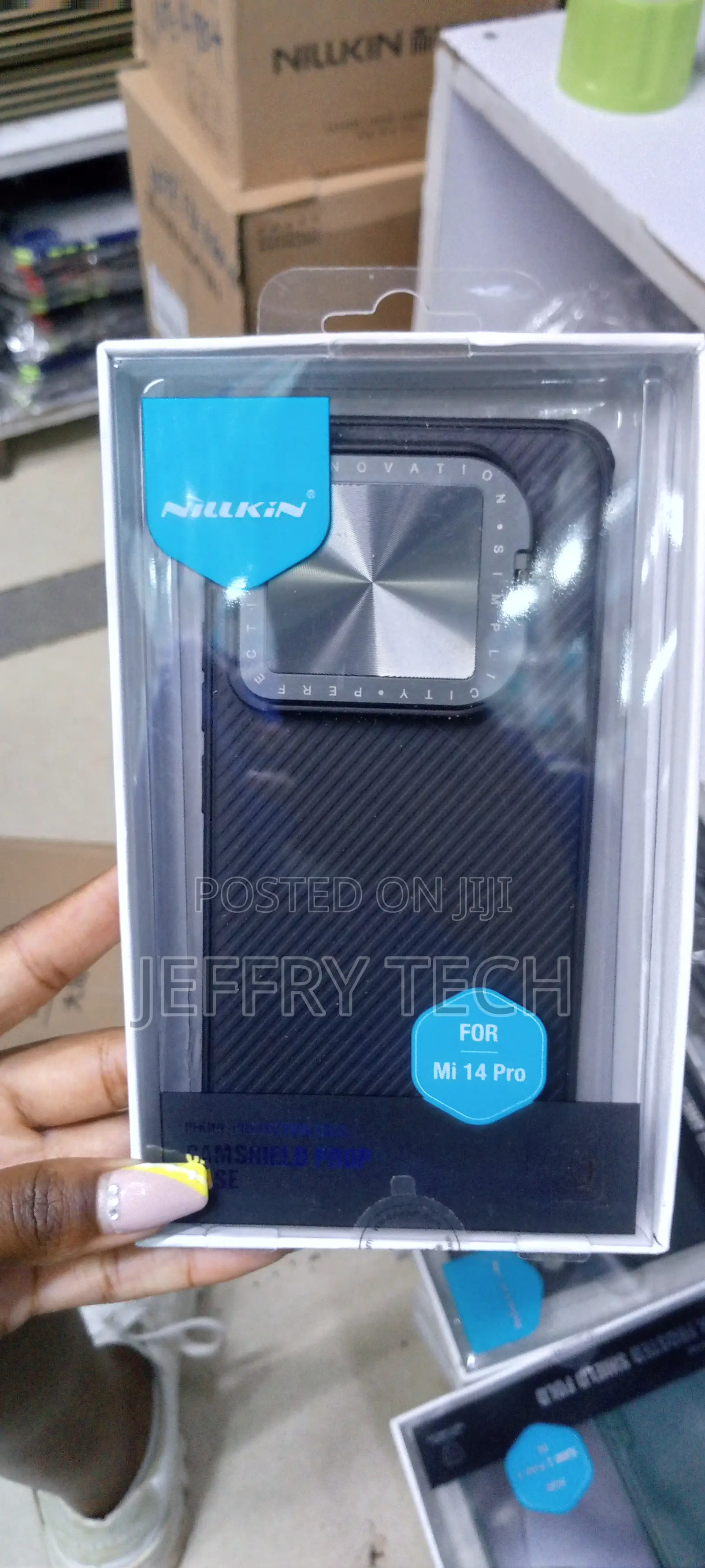 Nillkin Camshield Case for Xiaomi 14 Pro Phone Cover-Black