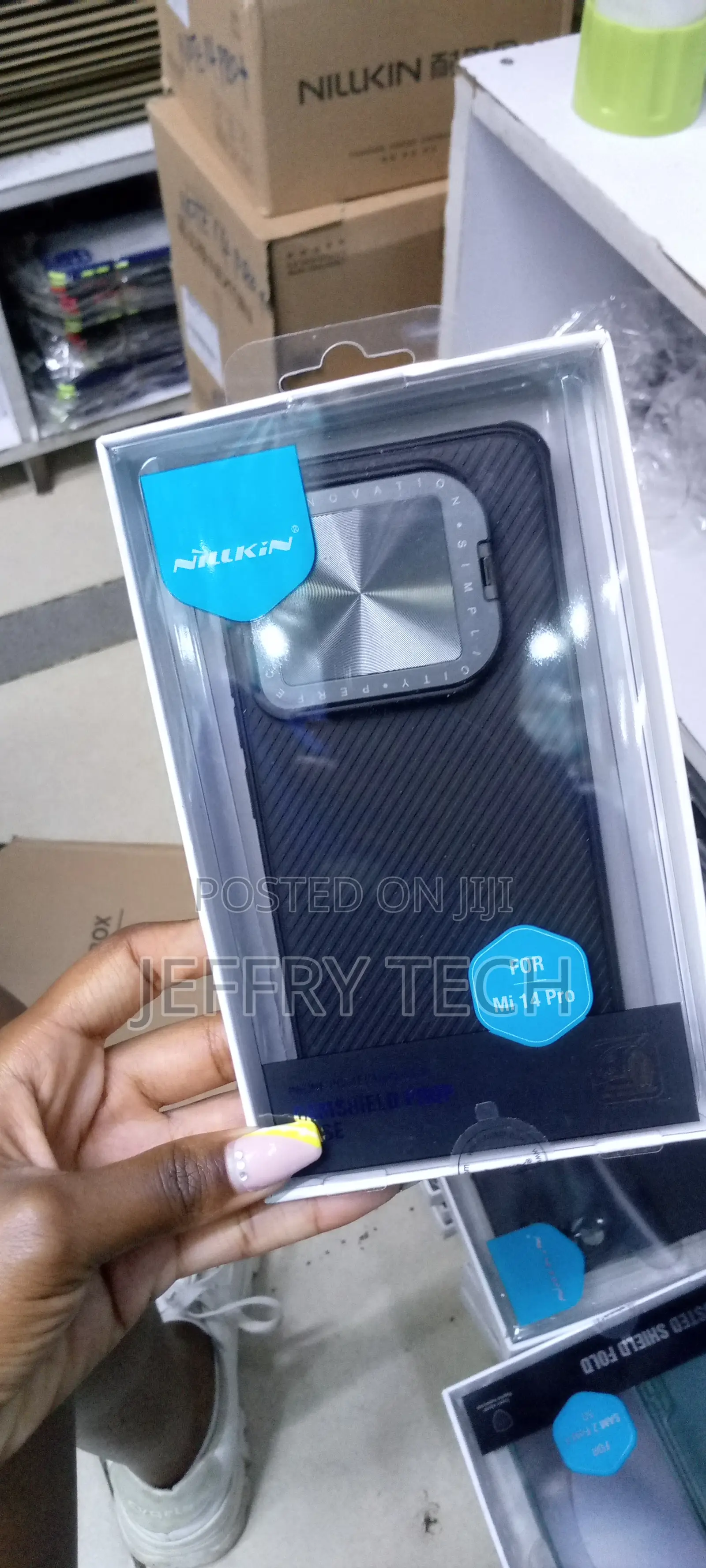 Nillkin Camshield Case for Xiaomi 14 Pro Phone Cover-Black