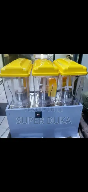 Juice Dispenser With Cooler.3 Chambers
