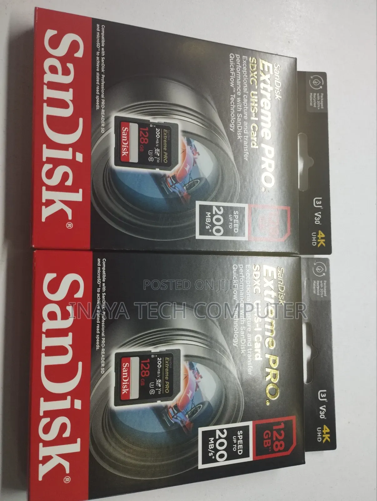 Sandisk Extreme Pro SDXC Uhs-I Card Up to 200mb/S - 128gb