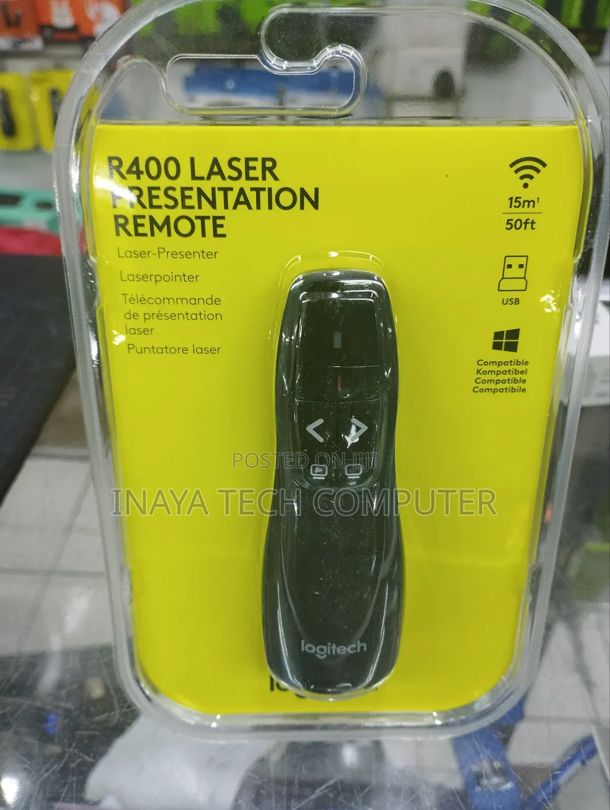 Logitech R400 Wireless Presenter Remote