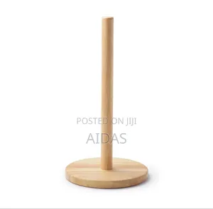 Bamboo Paper Towel Holder