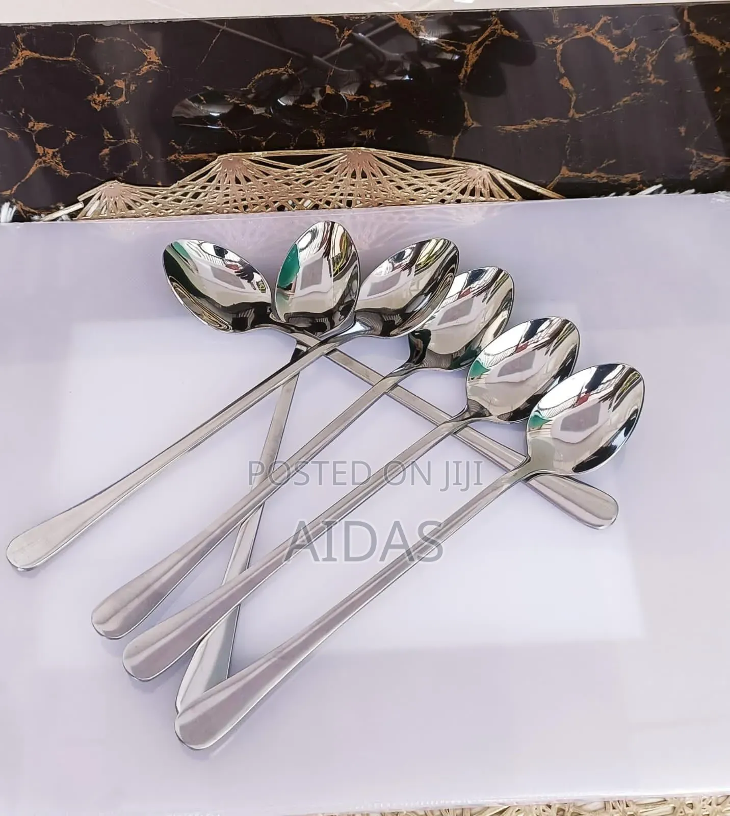6 PCS Eavy Gauge Stainless Steel Cutlery Set