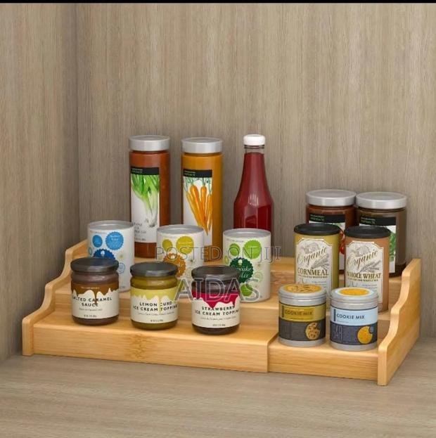 3 Tier Expandable Spice Storage Rack