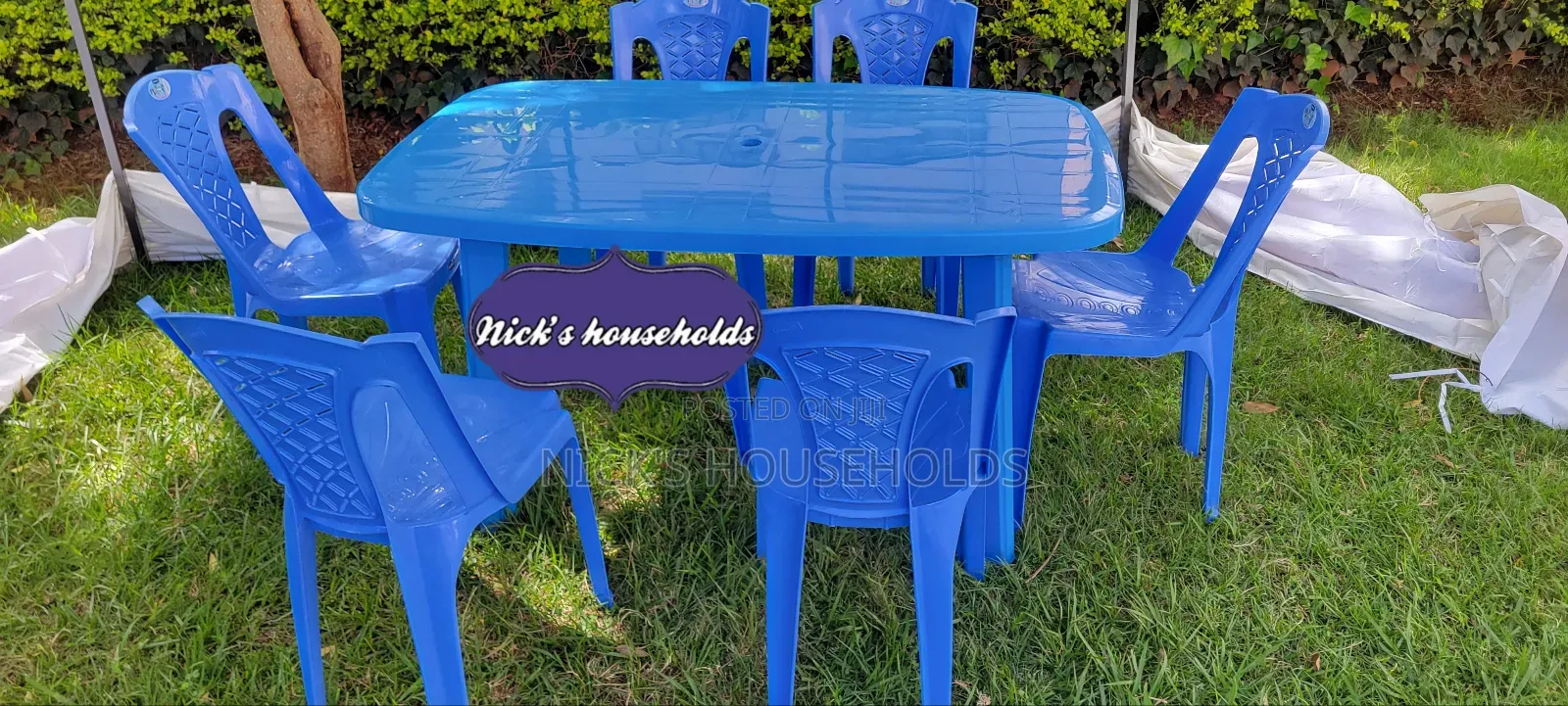 Complast Plastic Chairs + 6 Kenpoly Plastic Chairs