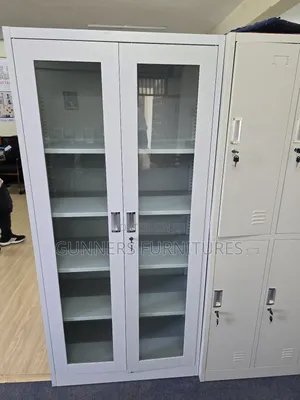 Full Glass File Cabinet