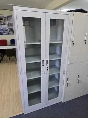 Full Glass File Cabinet
