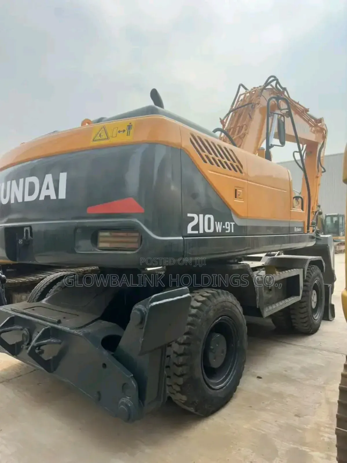 Wheeled Excavator for Hire