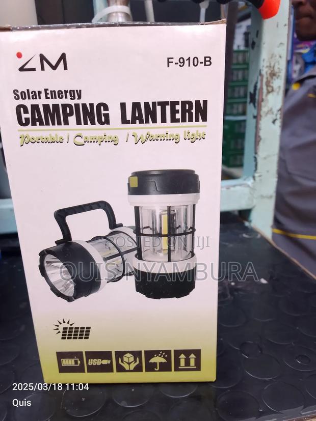 Camping Lamp/Rechargeable Solar Camping Lantern - main view