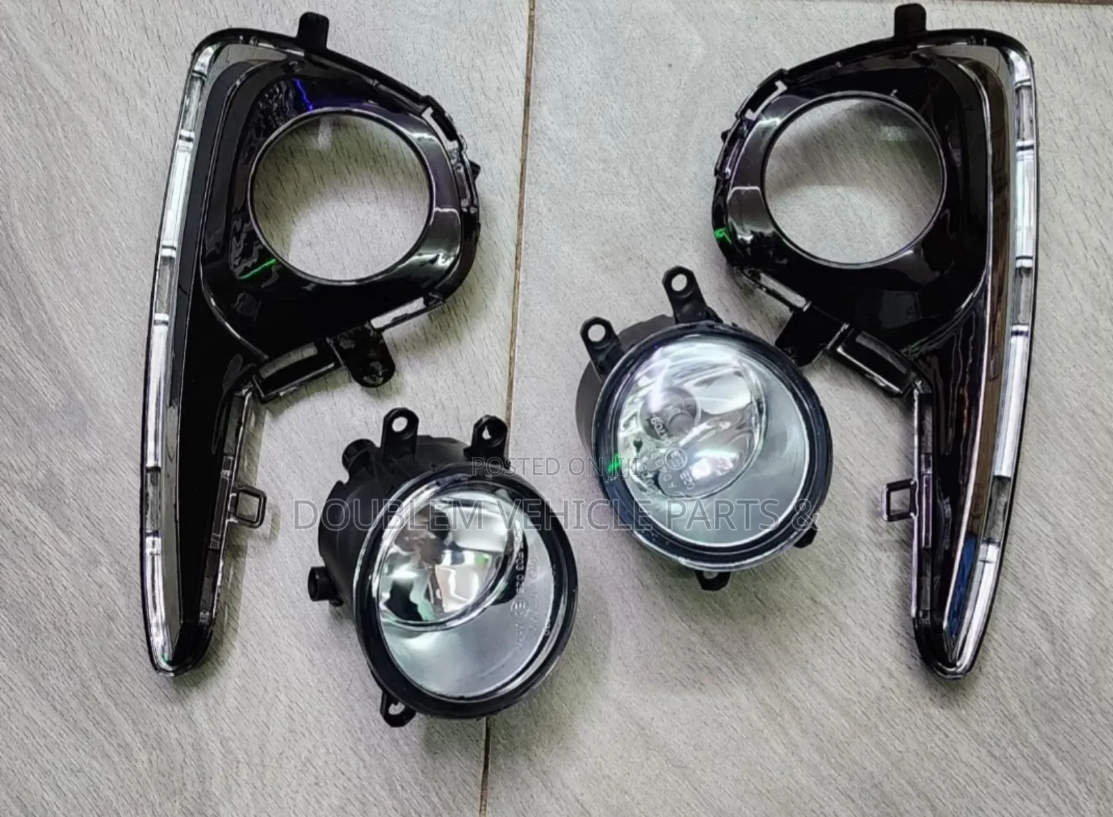 Foglamps Foglights Toyota Vitz 2016,2017 With Covers