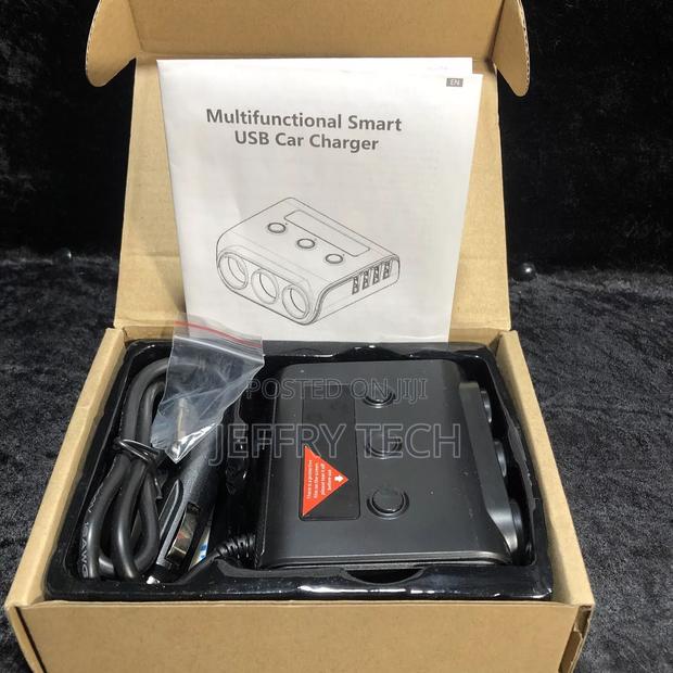 Multifunction Smart Usb Car Charger Brand New