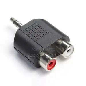 3.5mm Headphone Male Plug Jack to 2 Rca Female Av Audio Ster