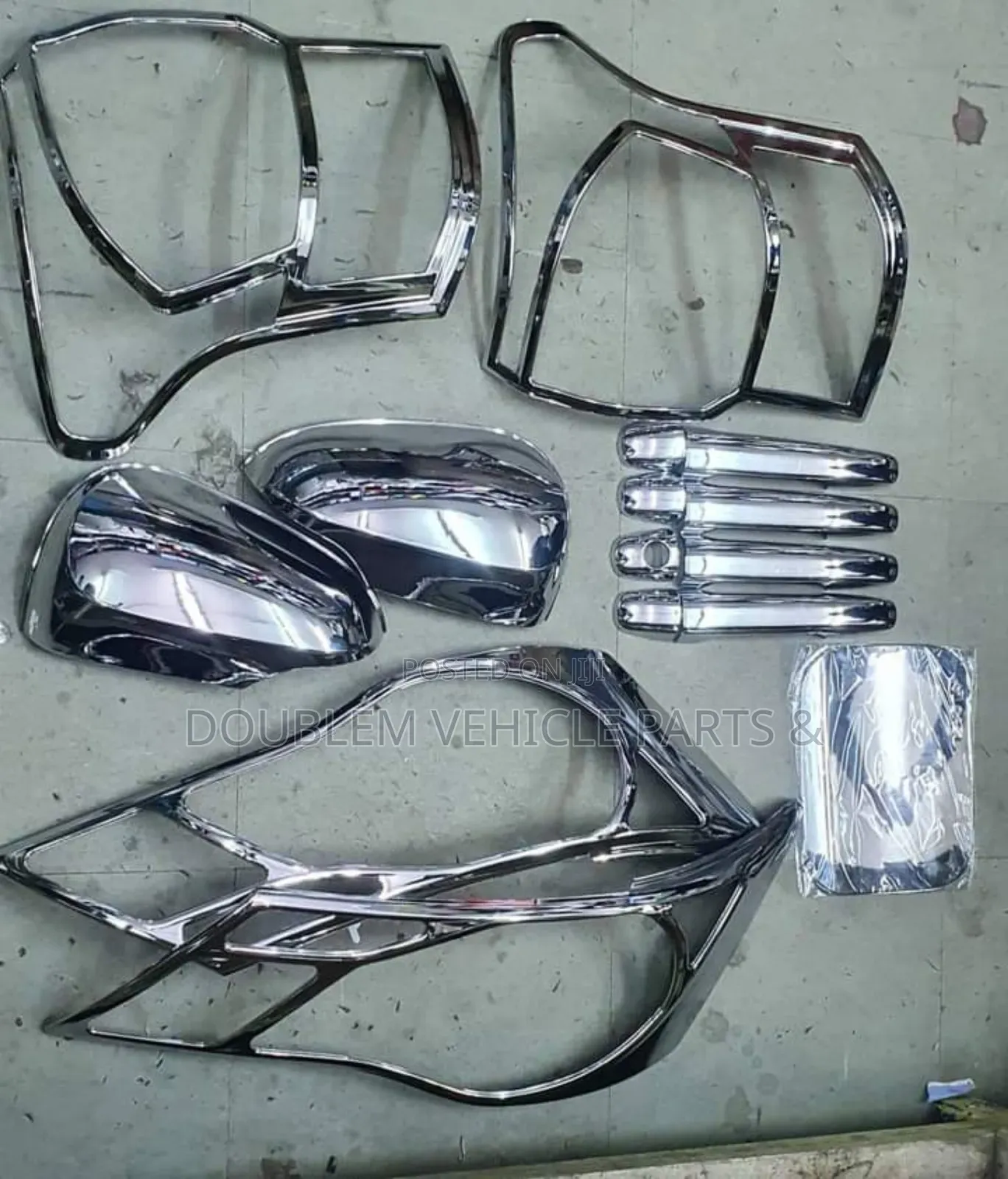 Chromekits Toyota Corolla Fielder 2013,2014/Sura Mbaya