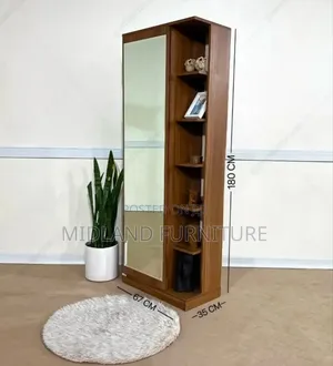 Shoe Cabinets With a Dressing Mirror