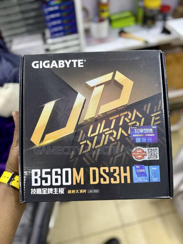 Gigabyte B560m Intel 10th/11th Gen Gaming Motherboard - main view