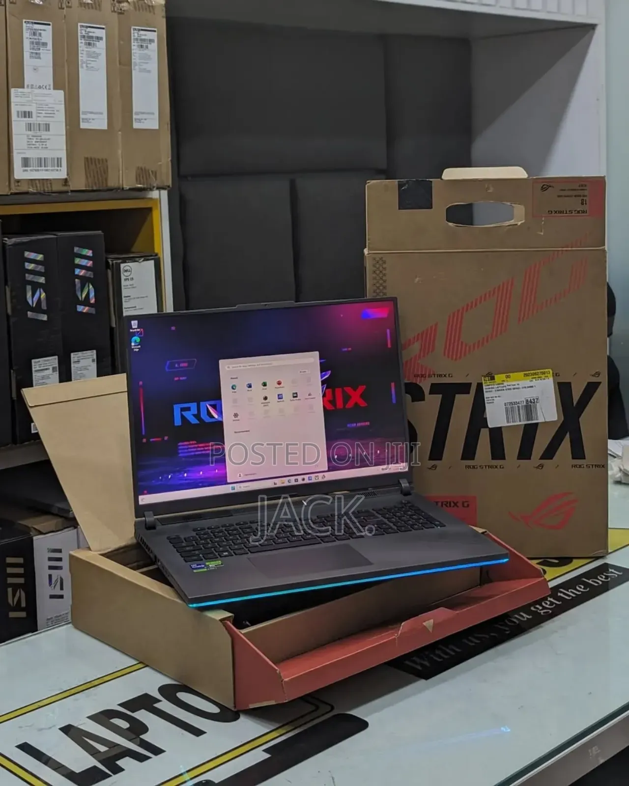 New Laptop Asus ROG Strix G16 G614 16GB Nvidia SSD 1T