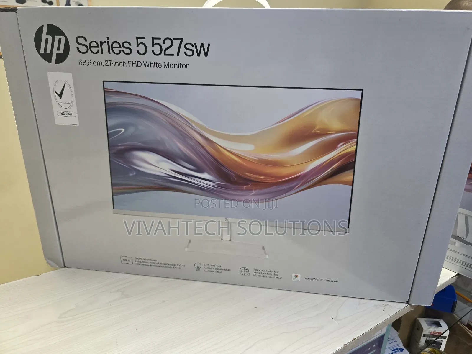 HP Series 5 527sw 27" FHD White Monitor HP 527sw 27" Monitor
