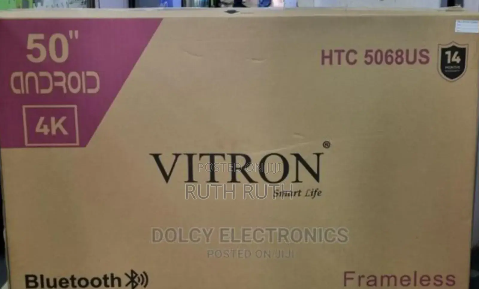 Original 50 Inch Vitron Smart Tv