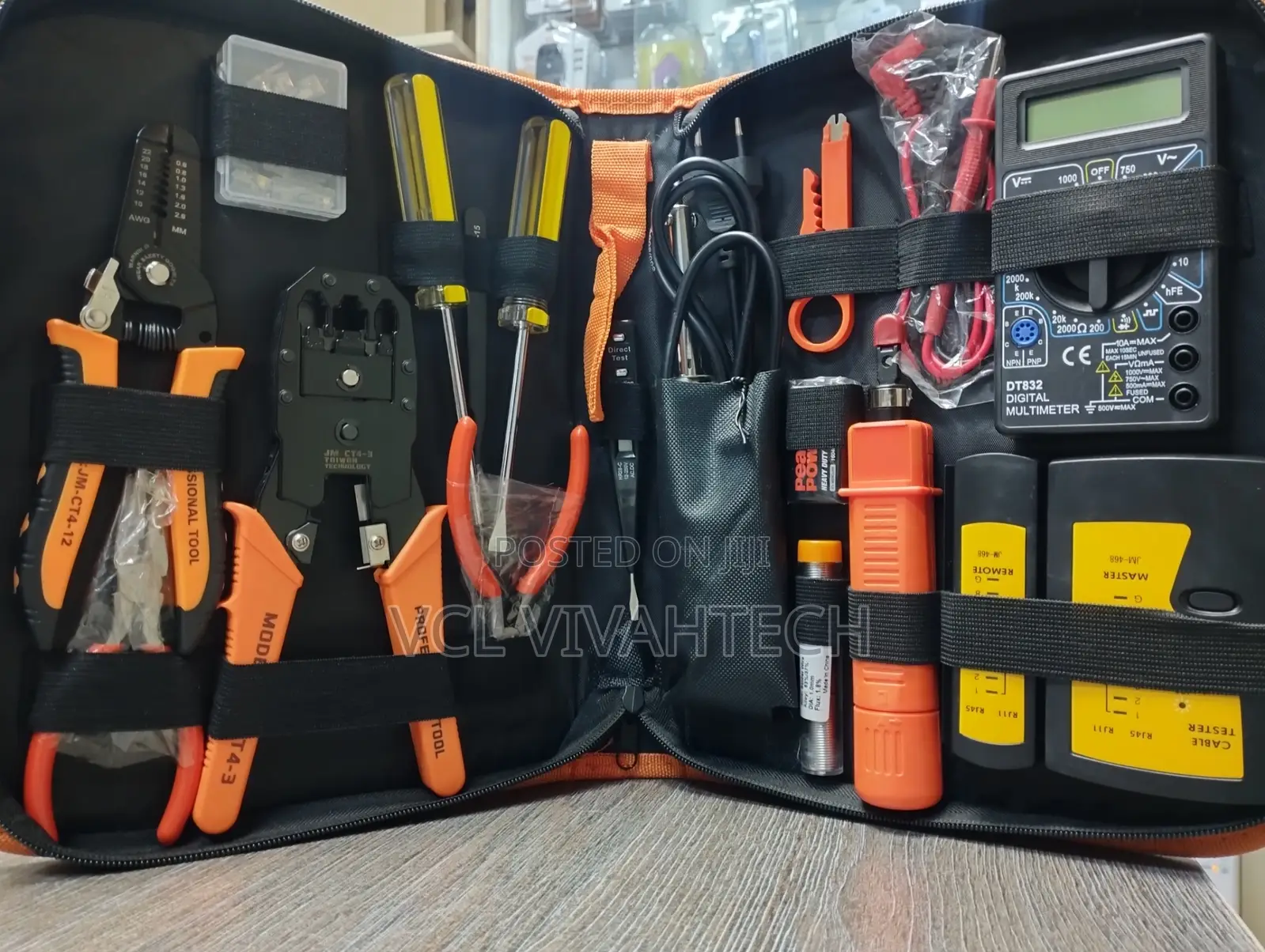 Networking Toolkit 16 in 1 With Punch Down Tool Ps-P15