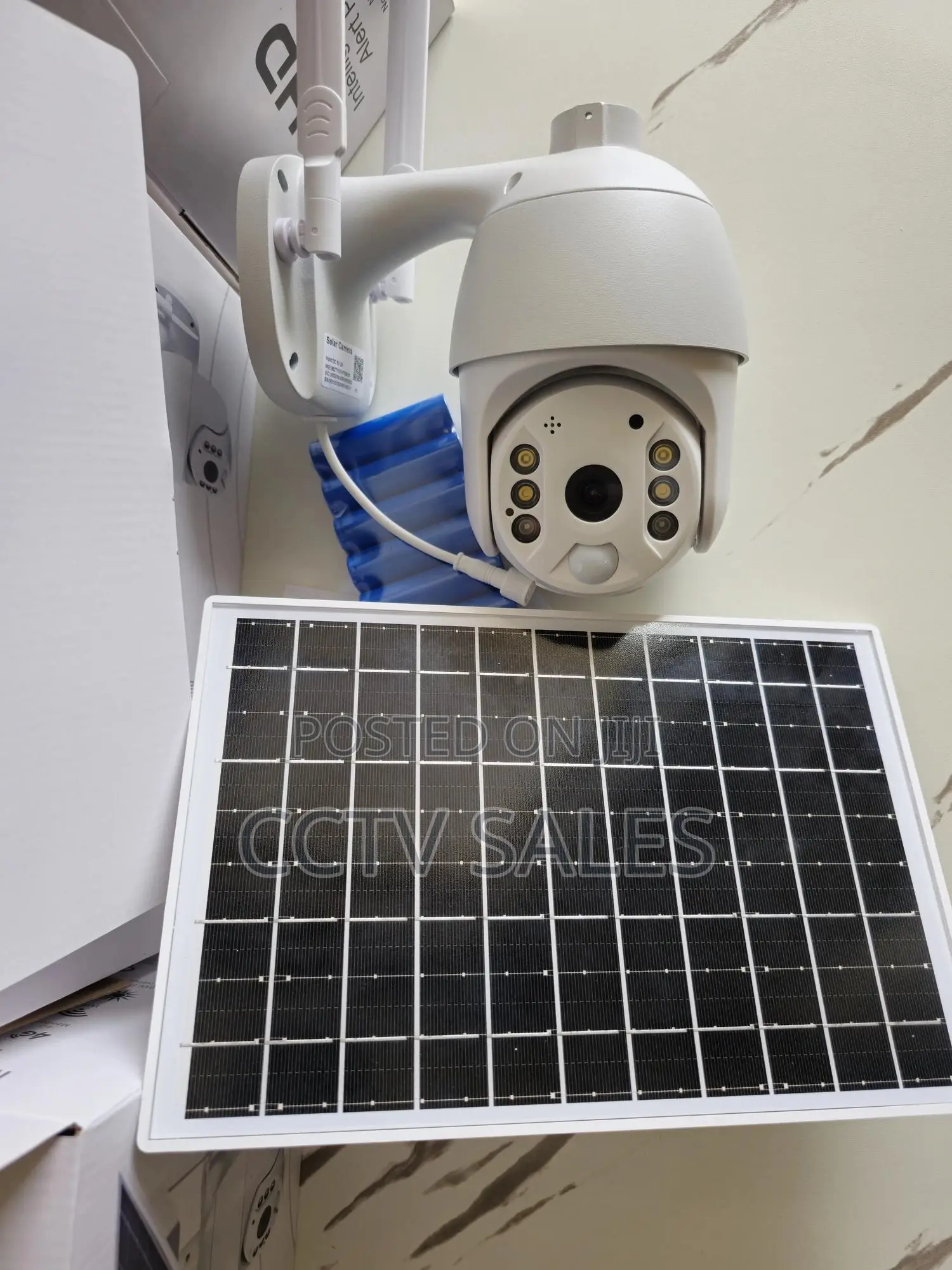 Outdoor Security Camera 4g Slot Solar Powered