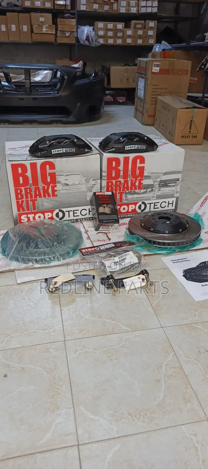 Stoptech Big Brake Calipers Kits for Subaru Impreza/Forester