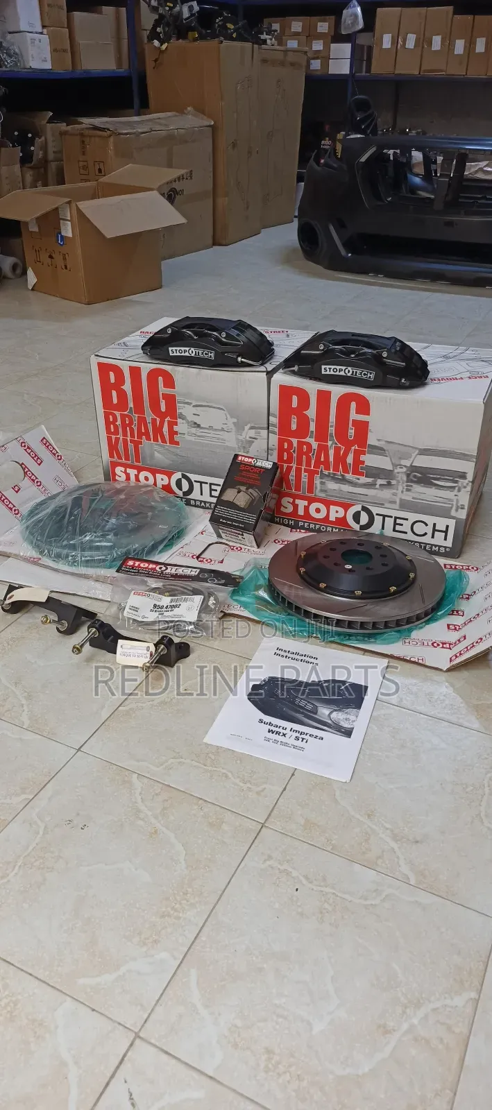Stoptech Big Brake Calipers Kits for Subaru Impreza/Forester
