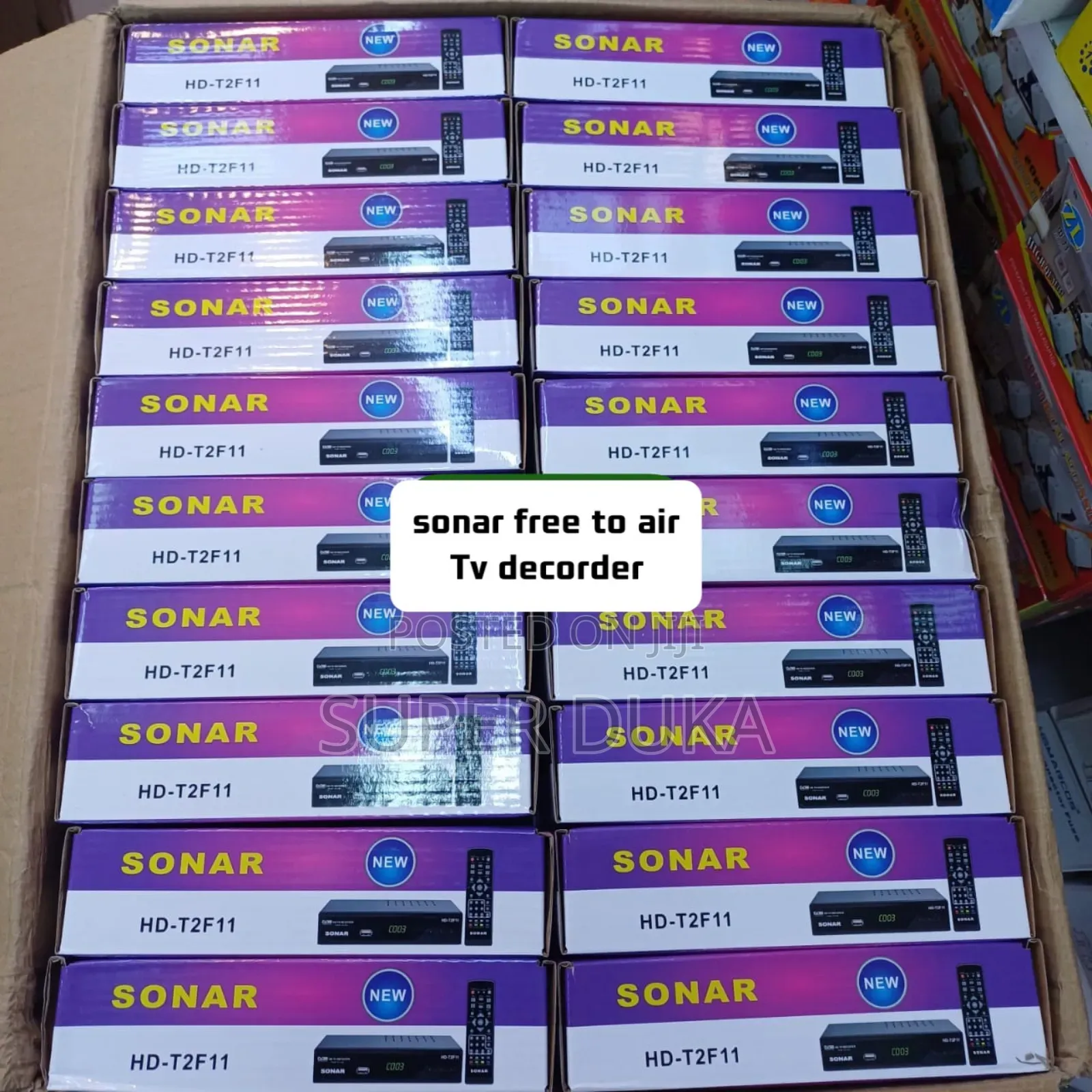 Sonar Hd-T2f11 Free to Air Digital Set Box Decoder