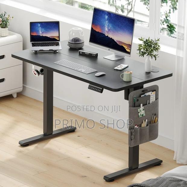 Standing Desk; Button Controlled Study Table - main view