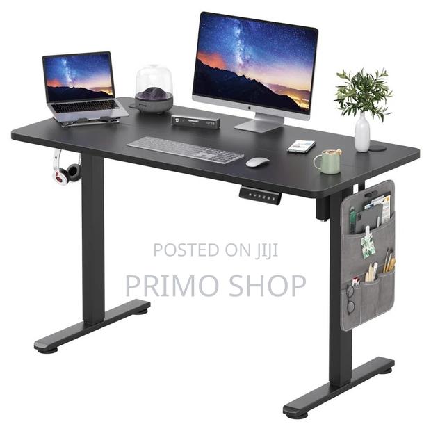 Standing Desk; Button Controlled Study Table - thumbnail 2