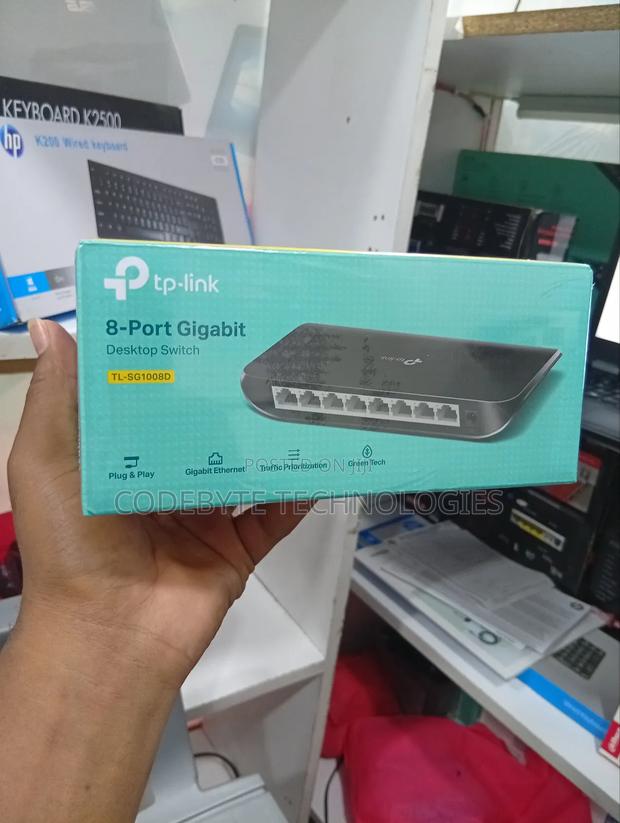 Sg1008d 8 Port Gigabit Switch Tp Link^Sg1008d - main view