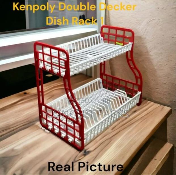Kenpoly Double Decker Dish Rack - thumbnail 2