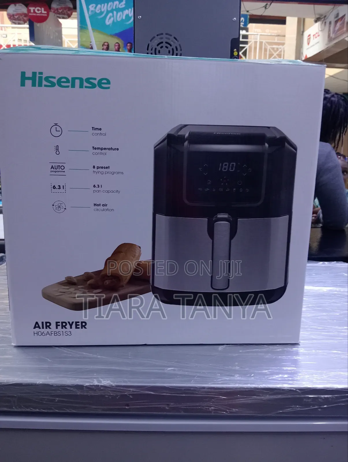 Hisense 6.3l Air Fryer H06afbs1s3