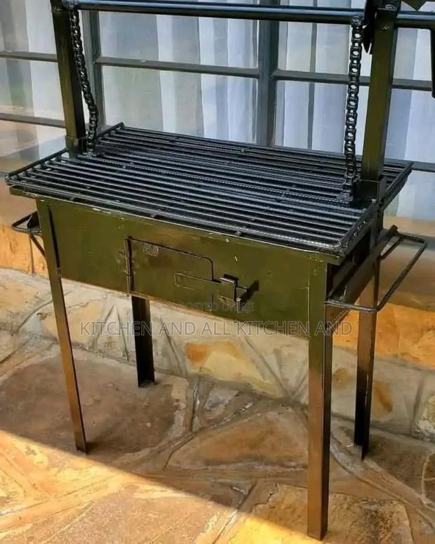 Mild Steel Choma Grill-Hygienic