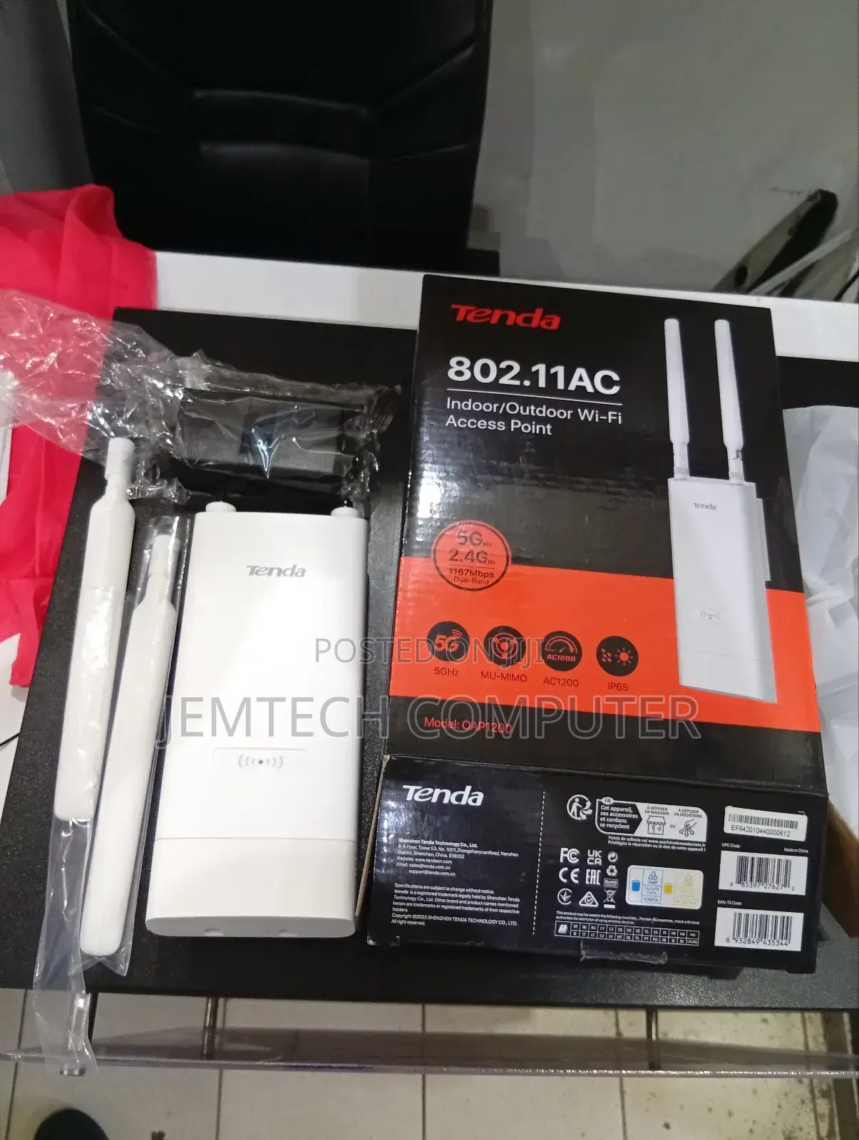 Oap 1200^°Oap 1200^ Tenda Outdoor/Indoor Access Point