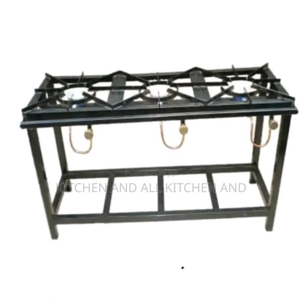 Mild Steel 3 Burner Durable