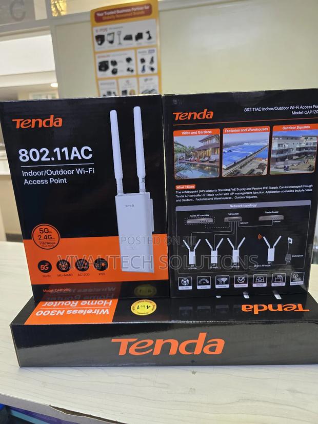Tenda Oap1200 Indoor/Outdoor Access Point