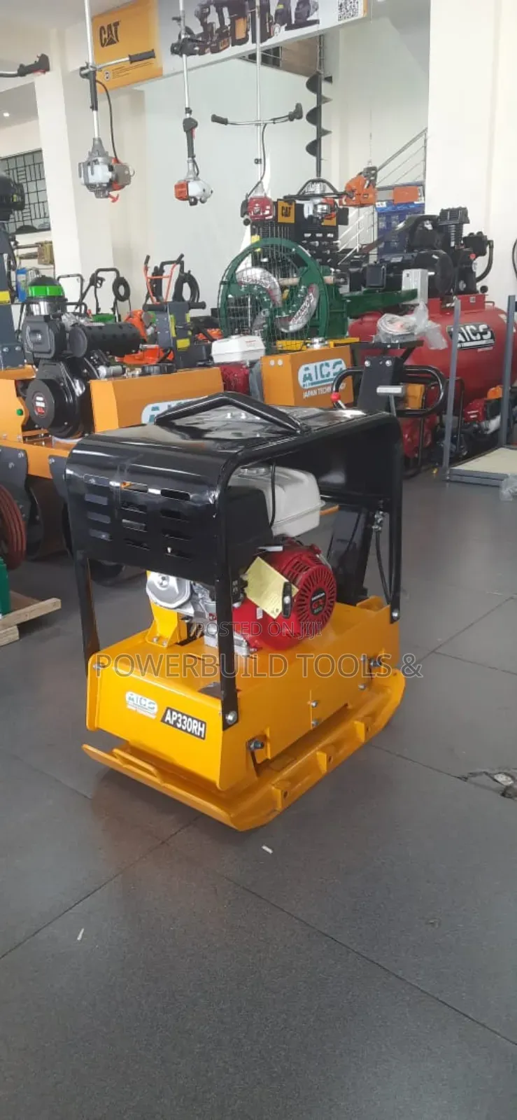 Aico Japan Reversible Plate Compactor Honda Engine 330 KGS