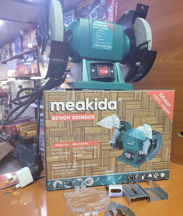 150mm Meakida Bench Grinder 400watts - main view