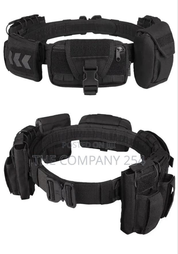 Sivi Multi Function Camo 6 Pcsset Utility Duty Tactical Belt - thumbnail 3