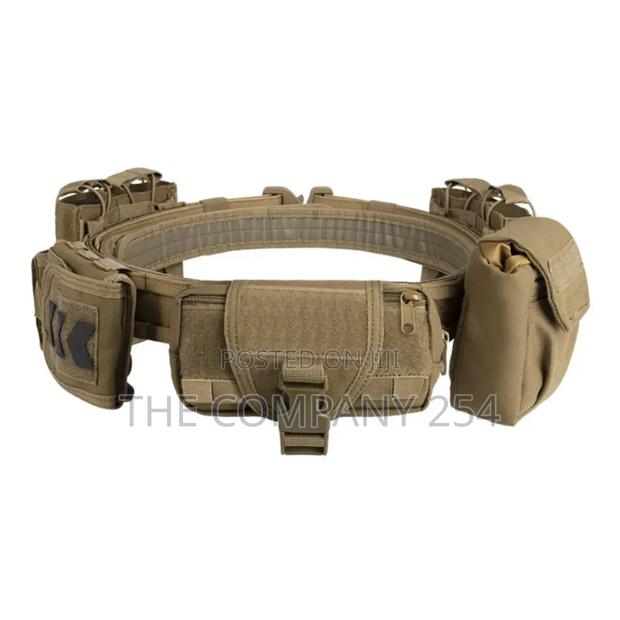 Sivi Multi Function Camo 6 Pcsset Utility Duty Tactical Belt - thumbnail 6