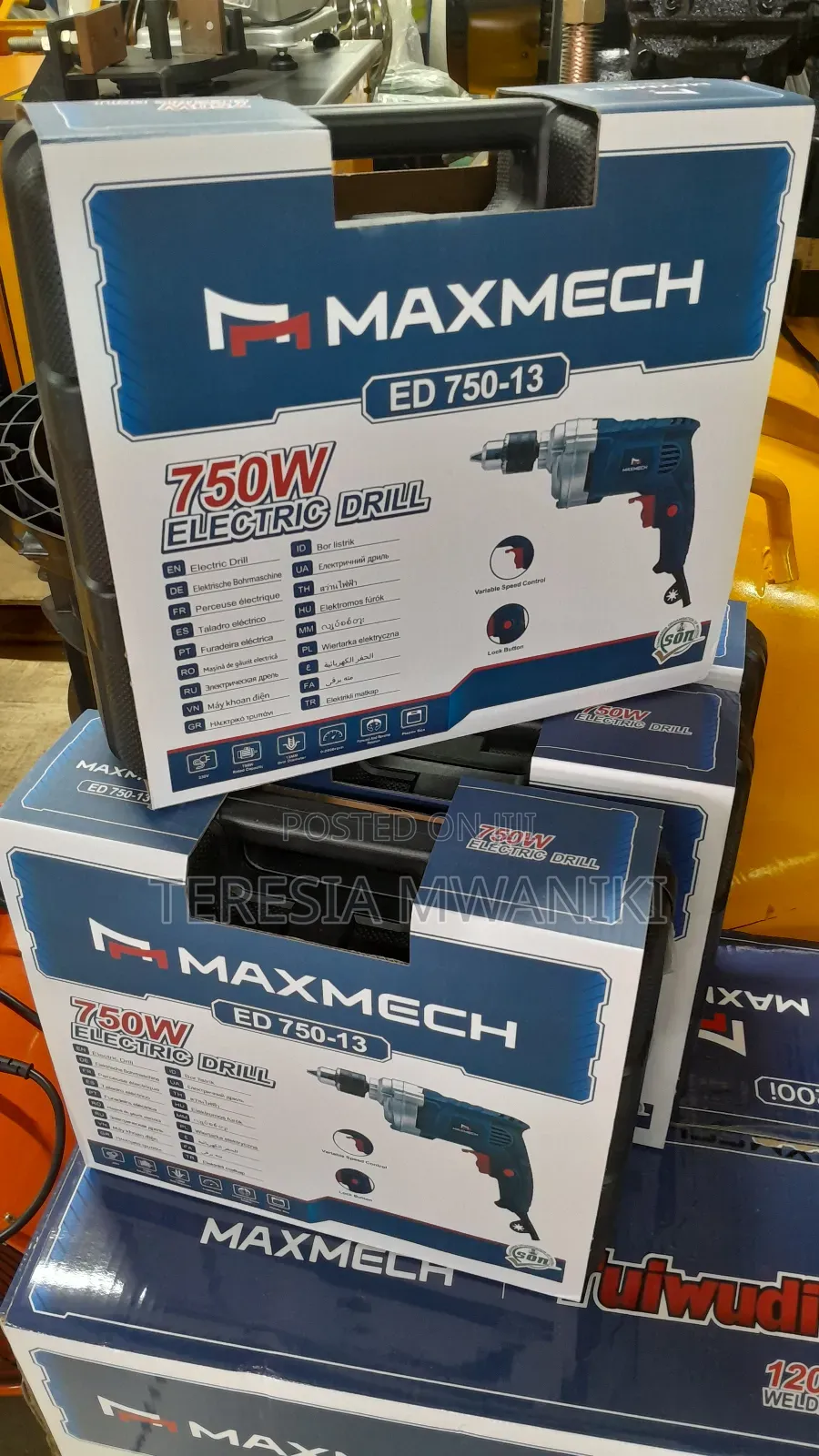 750 W Electric  Drill ( Ed 750-13)