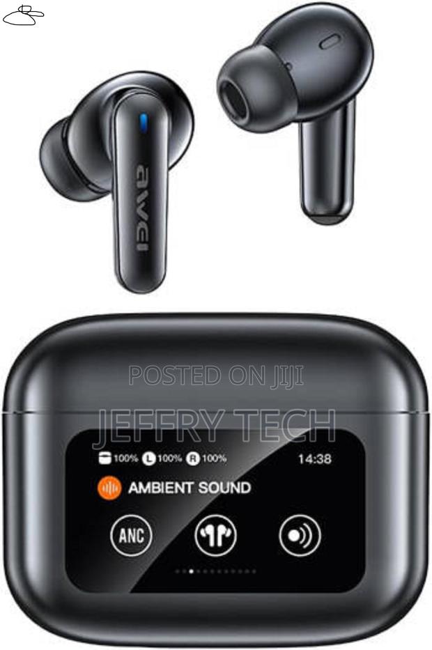 Awei Tp57 Enc Wireless Earbuds, Bluetooth