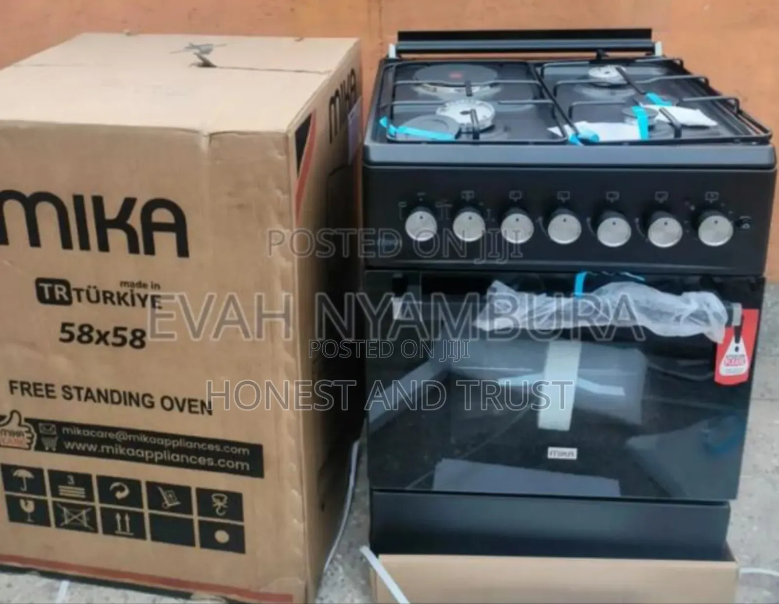 Mika 58 by 58 Cooker 3+1