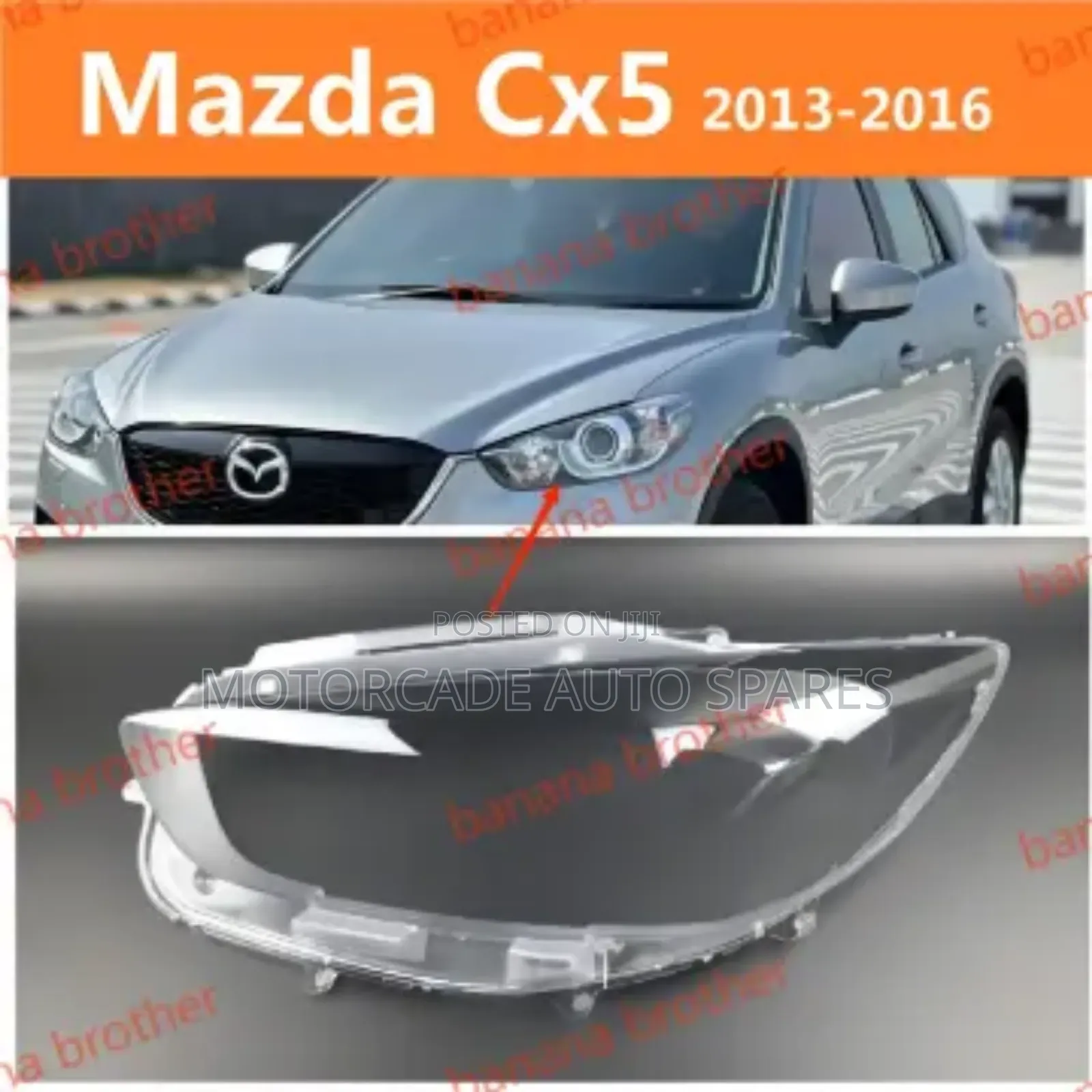 Mazda Cx-5 Headlights Lens Cover