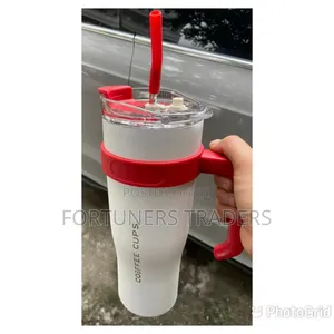 Smoothie Tumbler With Foldable Straw *