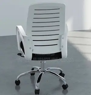 Office Chairs: Office Swivel Low Strong Mesh Back Chair