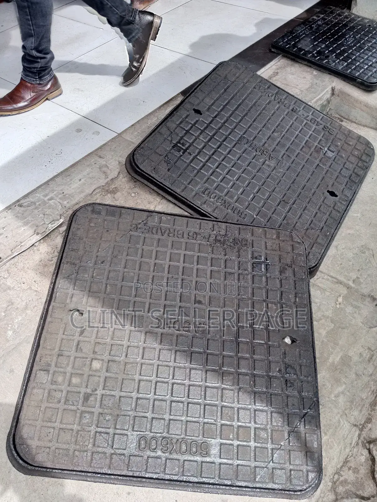 24*24 Cast Iron Manhole (600*600mm)