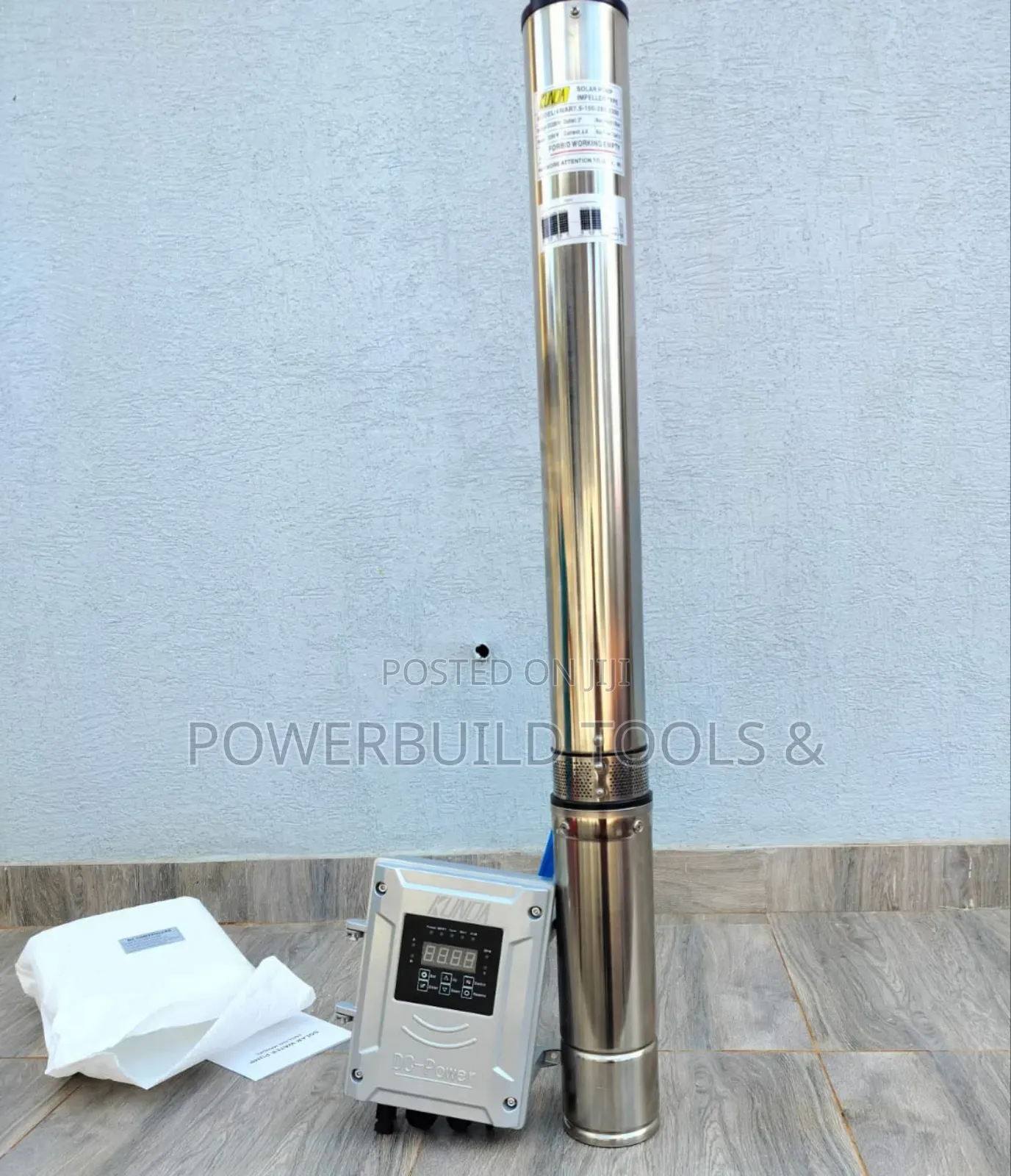 Dc Kunda Solar Pump 110m
2"Outlet 
With Control Box