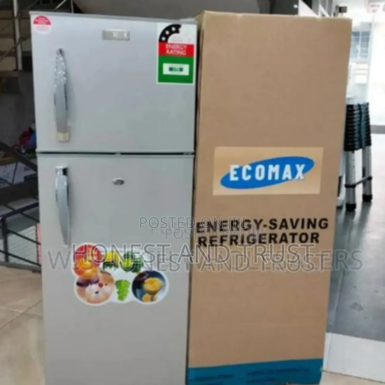 Brand New Double Door Ecomax 138litres Refrigerator