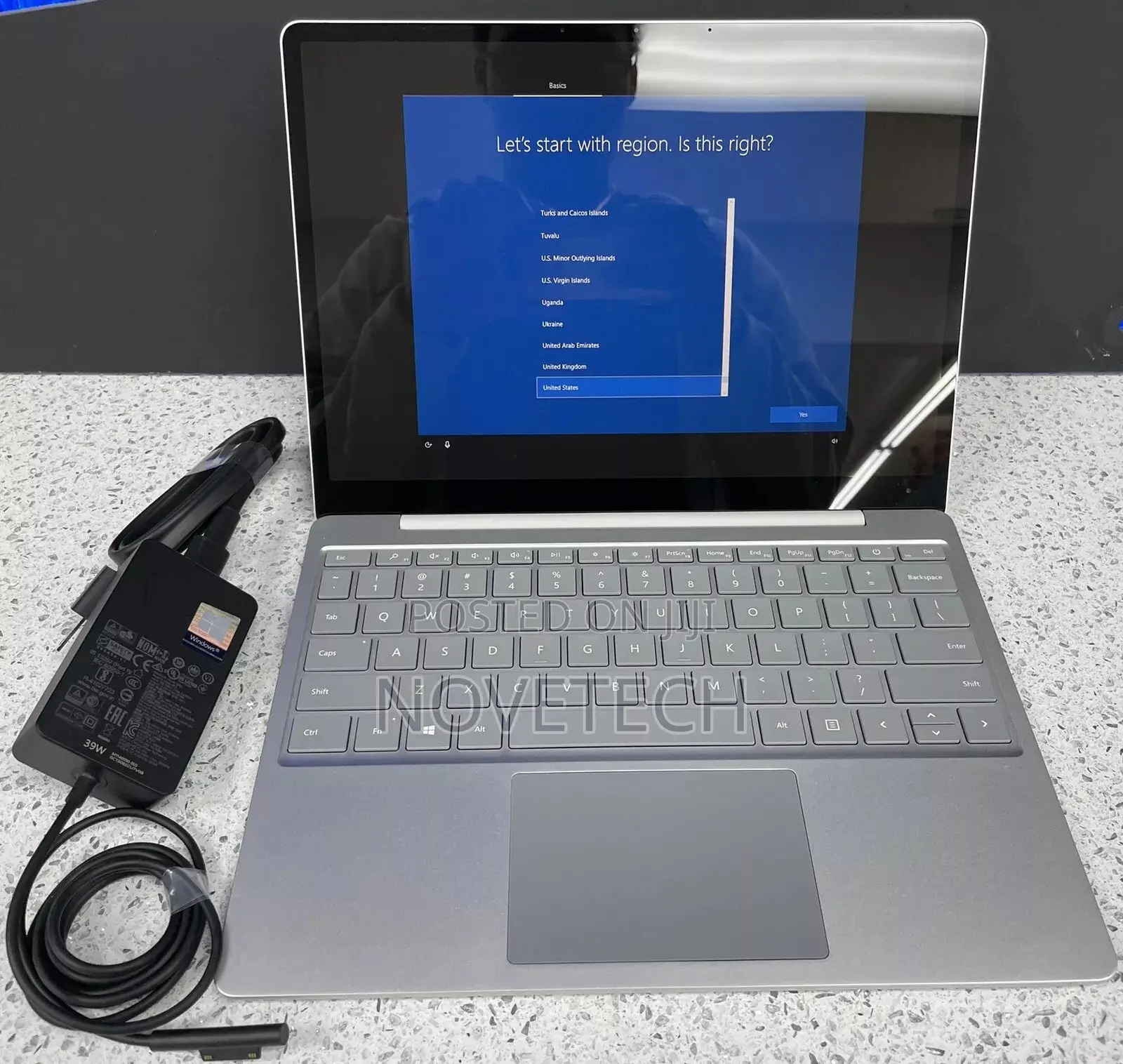 Laptop Microsoft Surface Go 8GB Intel Core I5 SSD 256GB